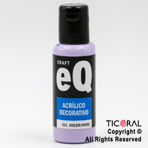 ACRIL.DECOR.EQ 511 VIOLETA PASTEL 50ML X 1